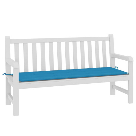 vidaXL Tuinbankkussen 150x50x3 cm oxford stof blauw afbeelding3 - 1