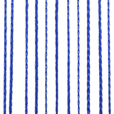 vidaXL Draadgordijnen 100x250 cm blauw 2 st afbeelding3 - 1