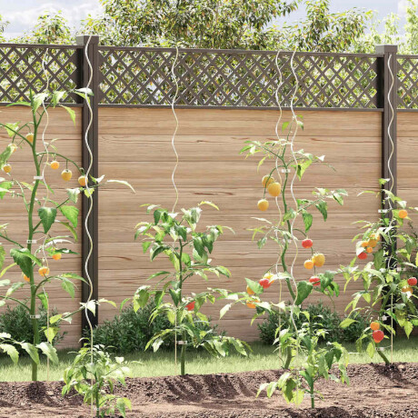 vidaXL Plantenstok spiraal 170 cm gegalvaniseerd staal 50 st afbeelding3 - 1