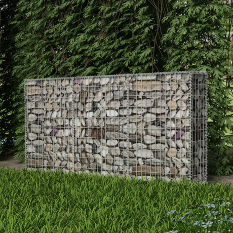 vidaXL Gabion mand 200x30x100 cm gegalvaniseerd staal afbeelding3 - 1