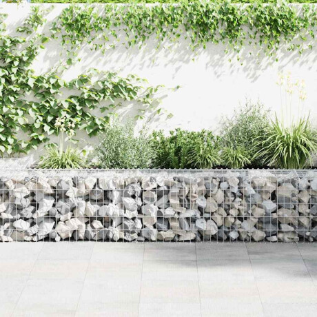 vidaXL Gabion mand 100x50x50 cm gegalvaniseerd staal afbeelding3 - 1
