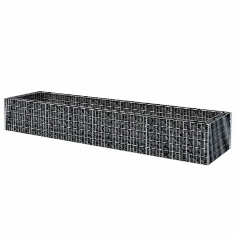 vidaXL Gabion plantenbak verhoogd 360x90x50 cm staal afbeelding3 - 1