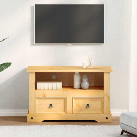 vidaXL Tv-meubel Mexicaans grenenhout Corona-stijl 91x43x56 cm afbeelding3 - 1