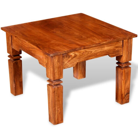 vidaXL Salontafel 60x60x45 cm massief hout afbeelding3 - 1