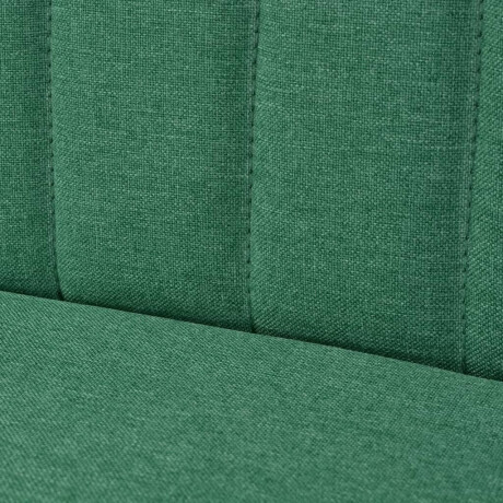 vidaXL Bank 117x55,5x77 cm stof groen afbeelding3 - 1