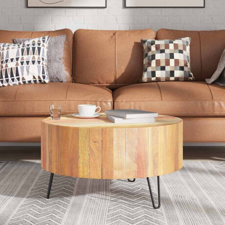 vidaXL Salontafel massief gerecycled hout afbeelding3 - 1