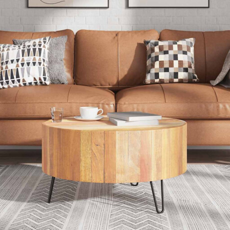 vidaXL Salontafel massief gerecycled hout afbeelding3 - 1