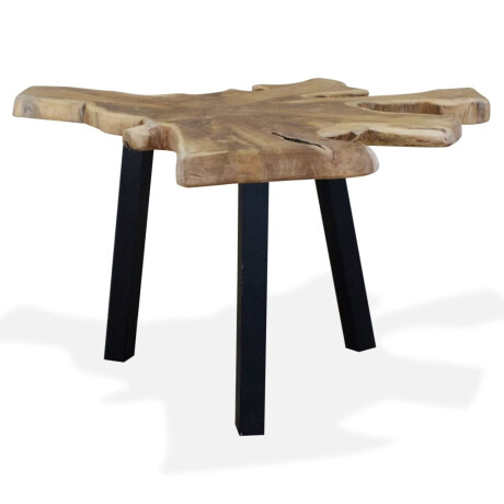 vidaXL Salontafel 80x70x38 cm echt teakhout afbeelding3 - 1