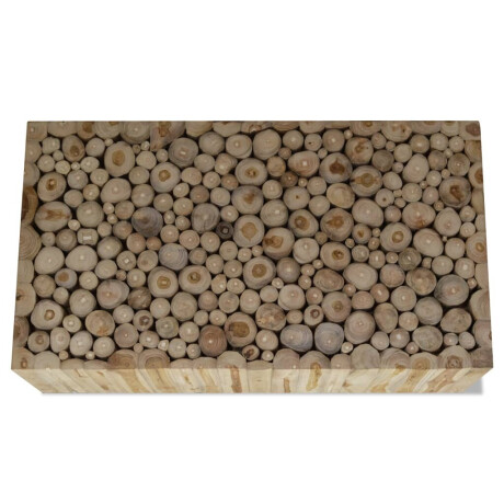 vidaXL Salontafel 90x50x30 cm echt teakhout afbeelding3 - 1
