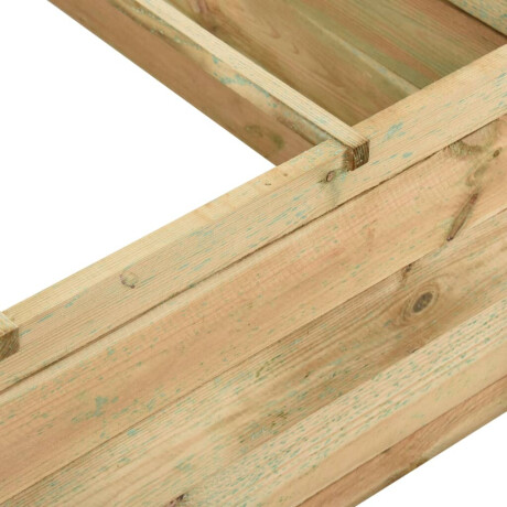 vidaXL Plantenbak 120x120x40 cm geïmpregneerd grenenhout afbeelding3 - 1