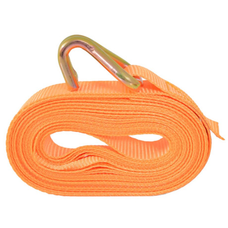 vidaXL Spanbanden 0,4 ton 6mx25mm oranje 4 st afbeelding3 - 1