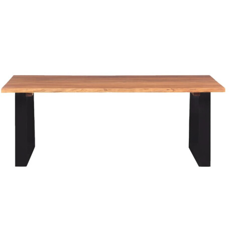 vidaXL Salontafel massief acaciahout 110x60x40 cm afbeelding3 - 1