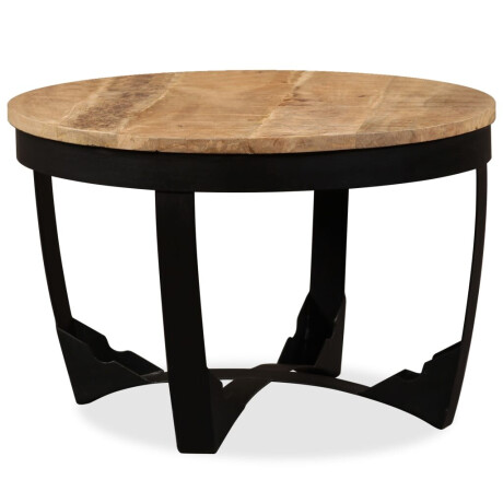 vidaXL Salontafel 60x40 cm massief ruw mangohout afbeelding3 - 1