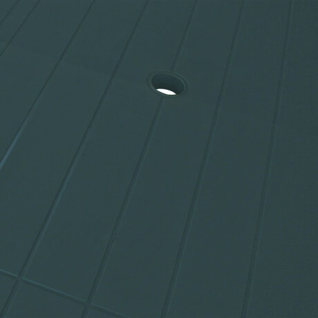 vidaXL Tuintafel 126x76x72 cm kunststof groen afbeelding3 - 1