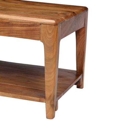 vidaXL Salontafel 88x50x38 cm massief hout afbeelding3 - 1