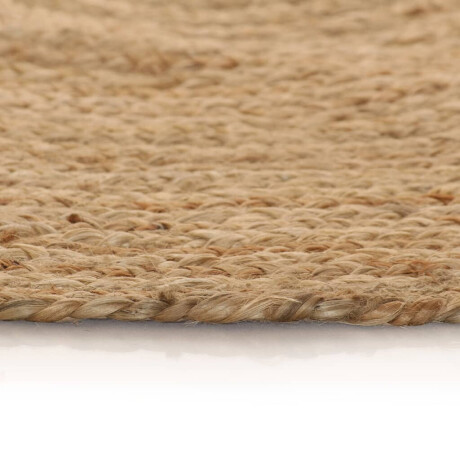 vidaXL Tapijt rond 90 cm gevlochten jute afbeelding3 - 1