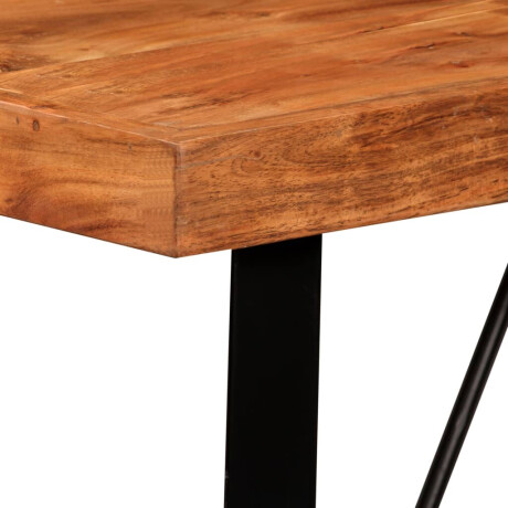 vidaXL Bartafel 120x60x107 cm massief acaciahout afbeelding3 - 1