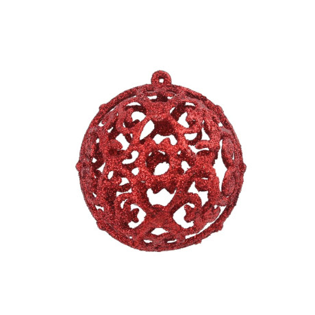 vidaXL 100-delige Kerstballenset 3/4/6 cm rood afbeelding3 - 1