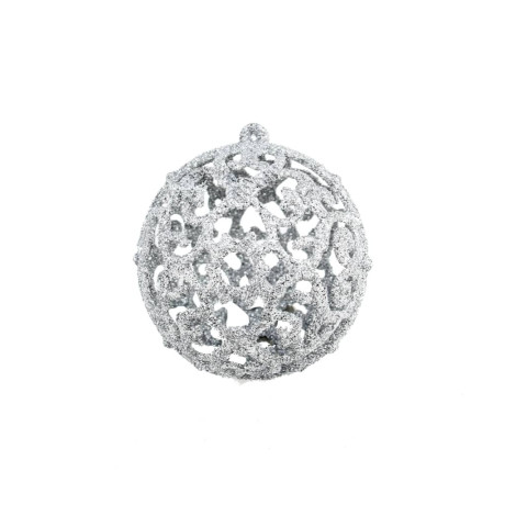 vidaXL 100-delige Kerstballenset 3/4/6 cm zilverkleurig afbeelding3 - 1