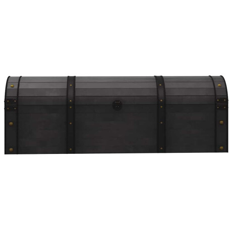 vidaXL Opbergkist vintage stijl 120x30x40 cm massief hout afbeelding3 - 1