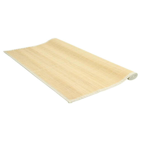 vidaXL Tapijt 100x160 cm bamboe natuurlijk afbeelding3 - 1