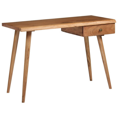 vidaXL Schrijftafel 110x50x76 cm massief acaciahout afbeelding3 - 1
