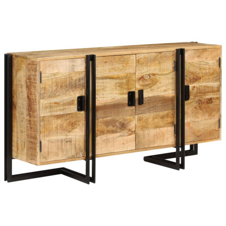 vidaXL Dressoir 150x40x80 cm massief mangohout afbeelding3 - 1
