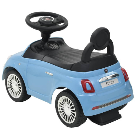 vidaXL Loopauto Fiat 500 blauw afbeelding3 - 1