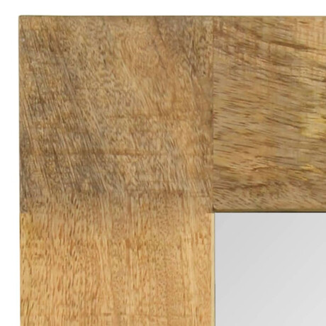 vidaXL Spiegel 50x50 cm massief mangohout afbeelding3 - 1
