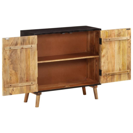 vidaXL Dressoir 85x30x75 cm massief mangohout afbeelding3 - 1
