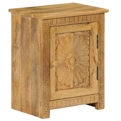 vidaXL Nachtkastje 40x30x50 cm massief mangohout afbeelding3 - 1