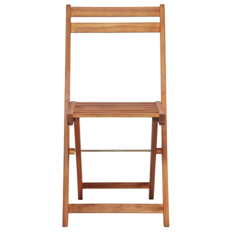 vidaXL Bistrostoelen 2 st massief acaciahout afbeelding3 - 1