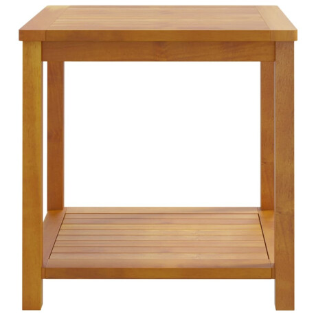 vidaXL Bijzettafel 45x45x45 cm massief acaciahout afbeelding3 - 1