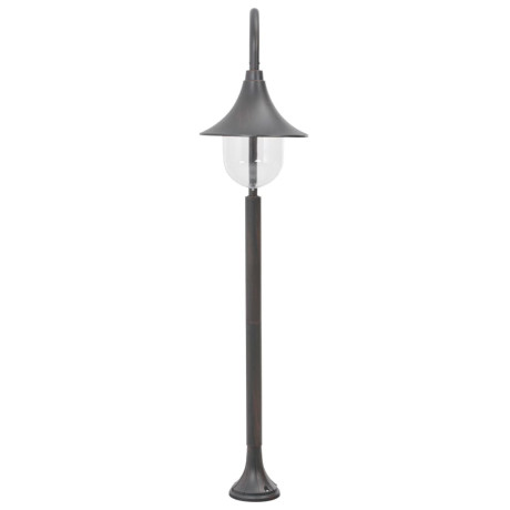 vidaXL Paalverlichting tuin E27 120 cm aluminium brons afbeelding3 - 1