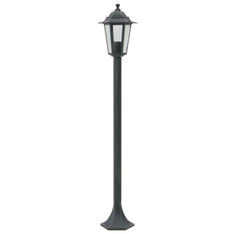 vidaXL Paalverlichting voor tuin E27 110 cm aluminium donkergroen 6 st afbeelding3 - 1