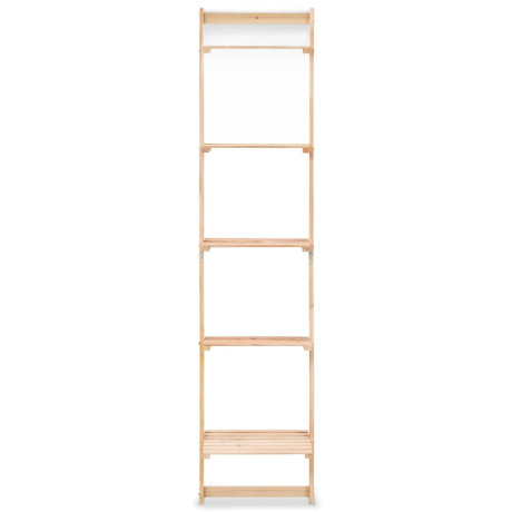 vidaXL Wandrek ladder 41,5x30x176 cm cederhout afbeelding3 - 1