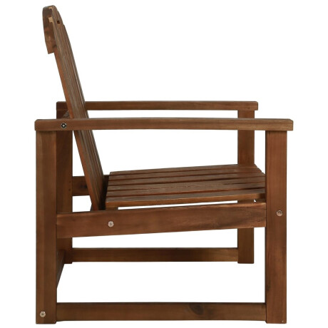 vidaXL Tuinstoelen 2 st massief acaciahout afbeelding3 - 1