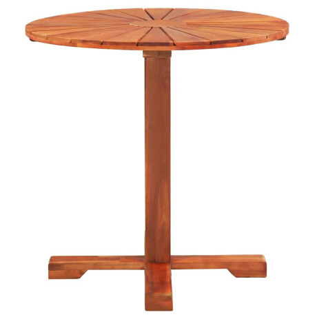 vidaXL Bistrotafel 70x70 cm massief acaciahout afbeelding3 - 1