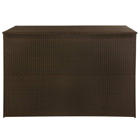 vidaXL Tuinbox 150x100x100 cm poly rattan bruin afbeelding3 - 1