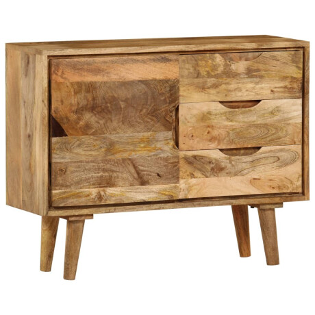 vidaXL Dressoir 90x30x69 cm massief mangohout afbeelding3 - 1