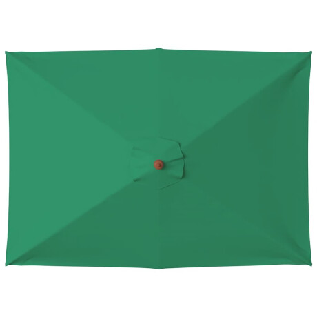 vidaXL Parasol met houten paal 150x200 cm groen afbeelding3 - 1