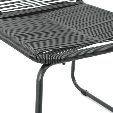 vidaXL Tuinstoelen 2 st poly rattan zwart afbeelding3 - 1