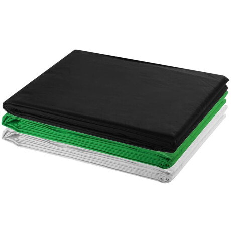 vidaXL Fotostudioset met 3 katoenen achtergronden en frame 3x3 m afbeelding3 - 1