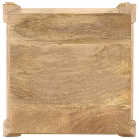 vidaXL Bijzettafel 45x45x40 cm massief mangohout afbeelding3 - 1