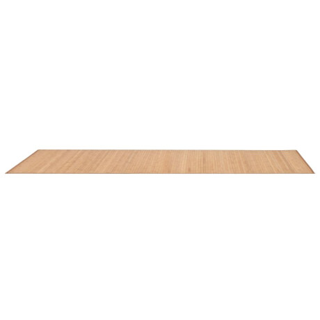 vidaXL Tapijt 80x300 cm bamboe bruin afbeelding3 - 1