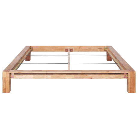 vidaXL Bedframe massief eikenhout 160x200 cm afbeelding3 - 1