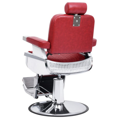 vidaXL Kappersstoel 68x69x116 cm kunstleer rood afbeelding3 - 1