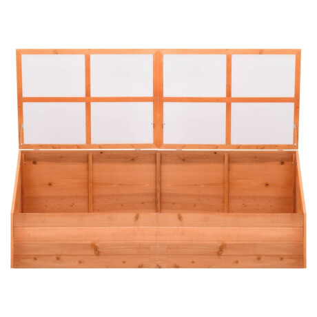 vidaXL Tuinkas 180x57x62 cm hout afbeelding3 - 1