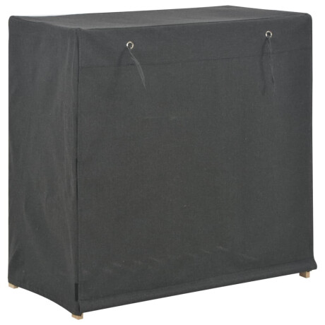 vidaXL Schoenenkast met hoes 79x40x80 cm stof grijs afbeelding3 - 1