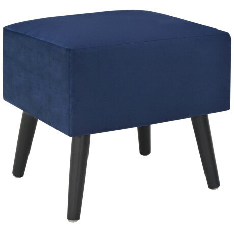 vidaXL Nachtkastje 40x35x40 cm fluweel blauw afbeelding3 - 1